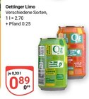 Zitronen-Limette im Angebot bei GLOBUS in Altenburg Zitronen-Limette Angebote von Oettinger bei GLOBUS Altenburg für 0,89 €