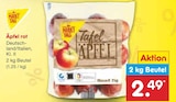 Äpfel rot Angebote bei Netto Marken-Discount Lutherstadt Wittenberg für 2,49 €