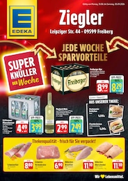 Supermarkt Prospekt von EDEKA Halsbrücke EDEKA Prospekt: "Aktuelle Angebote", 2 Seiten, 31.08.2026 - 05.09.2026