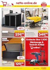 Schubkarre im Netto Marken-Discount Prospekt in Ahaus Aktueller Netto Marken-Discount Prospekt mit Schubkarre, "Aktuelle Angebote", Seite 62