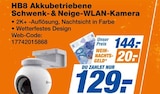 Aktuelles Akkubetriebene Schwenk- & Neige-WLAN-Kamera Angebot bei expert in Halle (Saale) ab 129,00 €