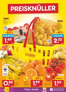 Äpfel im Netto Marken-Discount Prospekt "Aktuelle Angebote" mit 62 Seiten (Ulm)