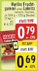 Aktuelle Haribo Angebote bei E center in Remscheid Aktuelles Fruchtgummi Angebot bei E center in Remscheid ab 0,69 €