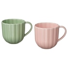 Becher hellgrün/rosa Angebote von SMÖRFISK bei IKEA Rastatt für 7,99 €