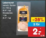 Aktuelles Leberwurst Angebot bei Netto Marken-Discount in Bottrop ab 2,00 €