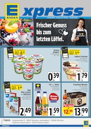Aktueller E xpress Prospekt, "Frischer Genuss bis zum letzten Löffel.", mit Angeboten der Woche, gültig von 04.08.2025 bis 04.08.2025