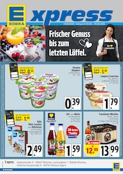 Aktueller E xpress Discounter Prospekt in Hausham und Umgebung, "Frischer Genuss bis zum letzten Löffel." mit 4 Seiten, 04.08.2025 - 09.08.2025