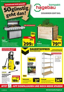 hagebau kompakt Prospekt Gartenfreude leicht gemacht? SO günstig geht das! mit 8 Seiten