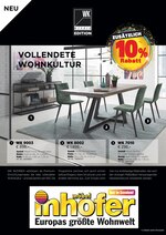 Möbel Inhofer Prospekt für Stuttgart mit 4 Seiten Möbel Inhofer Prospekt für Stuttgart: "VOLLENDETE WOHNKULTUR", 4 Seiten, 29.12.2020 - 31.01.2021