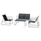 Salon bas Texaline - Carrefour à Avignon Salon bas Texaline en promo chez Carrefour Avignon à 79,99 €