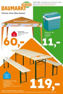 Aktueller Globus-Baumarkt Prospekt "Immer eine Idee besser" Seite 1 von 8 Seiten