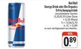 Energy Drink Angebote von Red Bull bei nah und gut Ansbach für 0,89 €