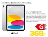 iPad 11" (128 GB) WiFi im Angebot bei EURONICS in Rheda-Wiedenbrück iPad 11" (128 GB) WiFi Angebote von Apple bei EURONICS Rheda-Wiedenbrück für 369,00 €