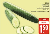 nah und gut Annaberg-Buchholz - Salatgurken Angebot im Prospekt Salatgurken bei nah und gut im Annaberg-Buchholz Prospekt für 1,50 €