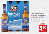 Weißbier Hefe Hell Alkoholfrei Angebote von Erdinger bei Trinkgut Heidelberg für 4,99 €