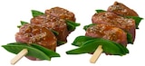 Schweinefiletspieß mit Zuckerschoten und Yuzusaft für 1,11 € bei REWE im Angebot Schweinefiletspieß mit Zuckerschoten und Yuzusaft im aktuellen REWE Prospekt
