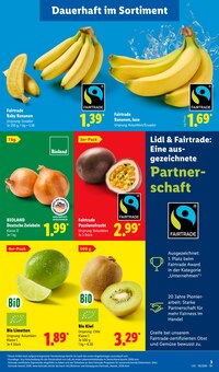 Bananen im aktuellen Lidl Prospekt (Pforzheim) Bananen im Lidl Prospekt "LIDL LOHNT SICH" mit 71 Seiten (Pforzheim)