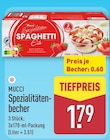 Spezialitäten-becher von MUCCI im aktuellen ALDI Nord Prospekt für 0,60 €