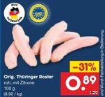 Orig. Thüringer Roster im Angebot bei Netto Marken-Discount in Görlitz Orig. Thüringer Roster Angebote bei Netto Marken-Discount Görlitz für 0,89 €
