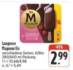 Magnum Eis bei nah und gut im Prospekt "" für 2,99 €