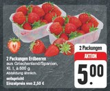 2 Packungen Erdbeeren Angebote bei EDEKA Hoyerswerda für 5,00 €