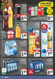 Coca Cola im EDEKA Prospekt "Aktuelle Angebote" mit 24 Seiten (Herford)