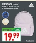 RUCKSACK im Angebot bei Marktkauf in Hattingen RUCKSACK Angebote von adidas bei Marktkauf Hattingen für 19,99 €