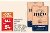 Café Espresso en Grains - Méo dans le catalogue Netto