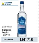 Fjorowka Wodka im Angebot bei Metro in Hofheim Fjorowka Wodka Angebote bei Metro Hofheim für 7,13 €