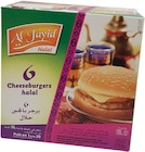 Cheeseburger Halal x6 Surgelés - AL JAYID dans le catalogue Intermarché Express