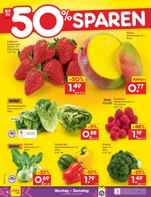 Erdbeeren im Netto Marken-Discount Prospekt "Aktuelle Angebote" mit 75 Seiten (Leipzig)