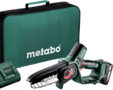 Akku-Gehölzschneider „MS 18 LTX 15“ von Metabo für 129,00 € bei Hornbach im Angebot Akku-Gehölzschneider „MS 18 LTX 15“ von Metabo im aktuellen Hornbach Prospekt