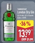 London Dry Gin Angebote von Tanqueray bei ALDI Nord Frankfurt für 13,99 €