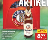 Weißbiere Hell oder Alkoholfrei Angebote von Erdinger bei Netto Marken-Discount Kleve für 8,99 €