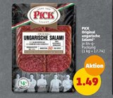 Original ungarische Salami bei Penny-Markt im Prospekt "" für 1,49 €