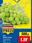Helle kernlose Trauben im Angebot bei Lidl in Berlin Helle kernlose Trauben Angebote bei Lidl Berlin für 1,39 €