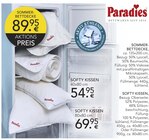 Aktuelles Sommer-Bettdecke oder Softy Kissen Angebot bei BRAUN Möbel-Center in Freiburg (Breisgau) ab 54,95 €