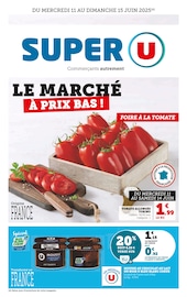 Catalogue Super U à La Châtaigneraie cette semaine, valable du 11/06/2025 au 15/06/2025 Prospectus Super U à La Châtaigneraie, "Super U", 12 pages de promos valables du 11/06/2025 au 15/06/2025