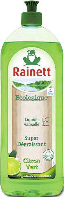 Liquide vaisselle Ecologique citron vert* - Casino Supermarchés à Paris Liquide vaisselle Ecologique citron vert* en promo chez Casino Supermarchés Paris à 1,23 €