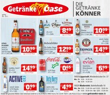 Bier im Getränke Oase Prospekt "Aktuelle Angebote" mit 1 Seiten (Lippstadt)