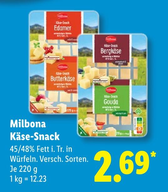 Käse-Snack Bergkäse