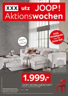 XXXLutz Möbelhäuser Prospekt JOOP! Aktionswochen mit 20 Seiten