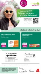 mea - meine apotheke Prospekt für Düsseldorf: "Unsere Juli-Angebote", 4 Seiten, 01.07.2025 - 31.07.2025