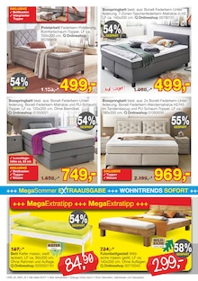 Matratze im aktuellen Opti-Wohnwelt Prospekt (Würzburg) Matratze im Opti-Wohnwelt Prospekt "Summer Sale" mit 63 Seiten (Würzburg)