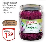 Rotkraut im Angebot bei GLOBUS in Gotha Rotkraut Angebote von Hainich bei GLOBUS Gotha für 1,29 €
