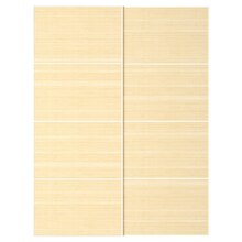 IKEA Hannover - Schiebetürpaar Bambus hell 150x201 cm Schiebetürpaar Bambus hell 150x201 cm Angebot bei IKEA Hannover im Prospekt "knut Schlussverkauf"