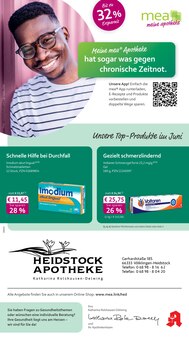 mea - meine apotheke Prospekt Unsere Juni-Angebote mit 4 Seiten