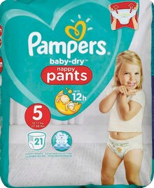 Couches - Pampers dans le catalogue Monoprix Culottes Baby Dry T5 - Pampers à 6,93 € en promo chez Monoprix