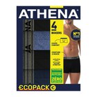 Boxers homme "Basic coton" - ATHENA en promo chez Carrefour Market Montreuil à 12,99 €