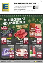 EDEKA Prospekt für Kamp-Lintfort: "Aktuelle Angebote", 28 Seiten, 09.12.2024 - 14.12.2024